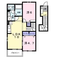 リオ・ラド・パティオ Bの間取り