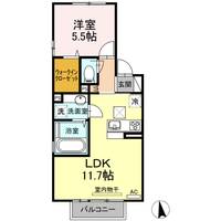 ラ・ナチュール B棟の間取り