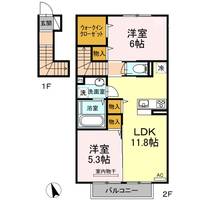 コンフォーレ鷹尾 A棟の間取り