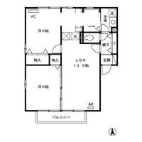 リーフレットエコーIII号館の間取り