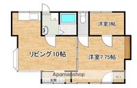中島貸家(上川東1丁目16−3)の間取り