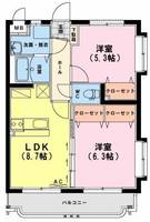 物件の間取り画像