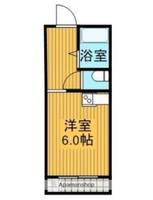 コーポ21加納の間取り