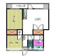 髙橋マンション403の間取り