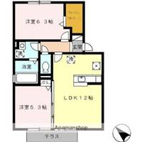 Y’S HILL A棟202の間取り