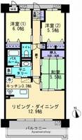 物件の間取り画像