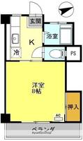 コーポ池内402の間取り
