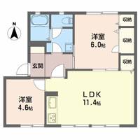 物件の間取り画像