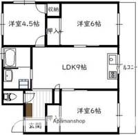 物件の間取り画像