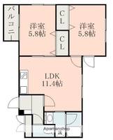 物件の間取り画像