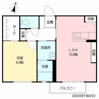 物件の間取り画像