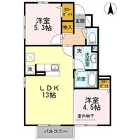 物件の間取り画像