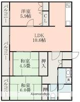 物件の間取り画像