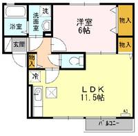 物件の間取り画像