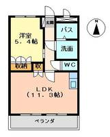 物件の間取り画像