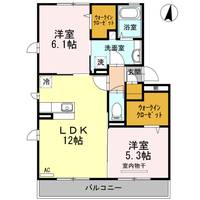 物件の間取り画像