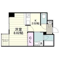 エヴォルート谷山中央0303の間取り