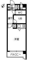 トーカンキャステール加治屋町0608の間取り