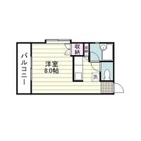 上之園フラッツ0301の間取り