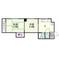 ウエストリバー新照院0201の間取り