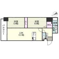 フォンスタワー南林寺0703の間取り