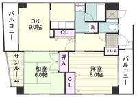 コンフォート雅0402の間取り