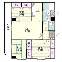 物件の間取り画像