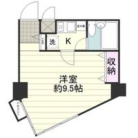 ライオンズマンション天文館0409の間取り