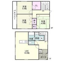 物件の間取り画像