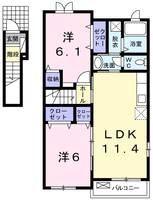 物件の間取り画像