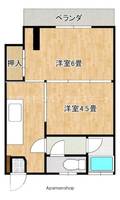 神園ハイツの間取り