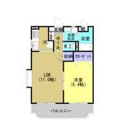 物件の間取り画像