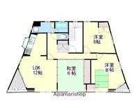 郡元マンションの間取り