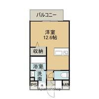 鹿児島県鹿児島市西千石町の賃貸マンションの間取り