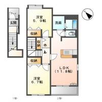 物件の間取り画像