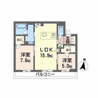 物件の間取り画像