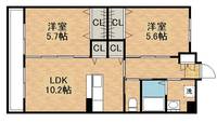 物件の間取り画像
