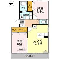 物件の間取り画像