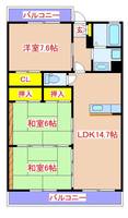 物件の間取り画像