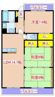 物件の間取り画像