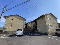 鹿児島県霧島市国分姫城の賃貸アパートの外観