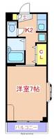 鹿児島県霧島市国分向花町の賃貸マンションの間取り