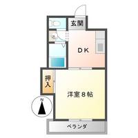 グランドハイツアザミの間取り