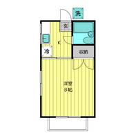 第1コーポフタバの間取り