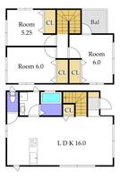 物件の間取り画像
