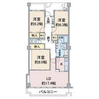 アネシス小幡の間取り