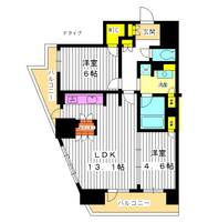 物件の間取り画像