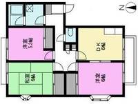 アヴェニールハイムAの間取り