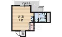 大阪府高槻市富田町3(マンション)の賃貸物件の間取り