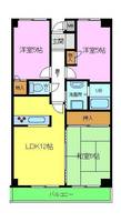 ビューハイツの間取り